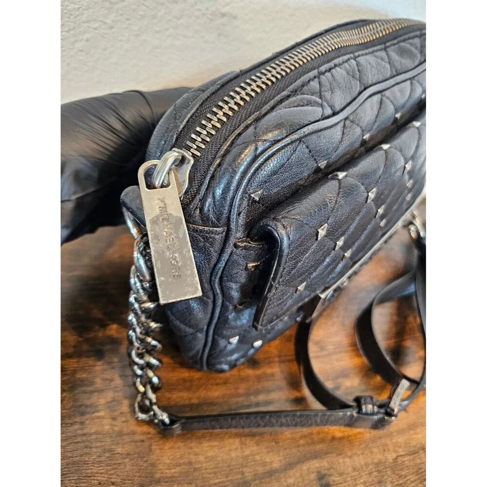 Michael Kors Quilted Studded Crossbody